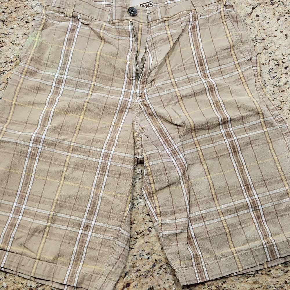 Vans Tan Shorts. 28 Men's